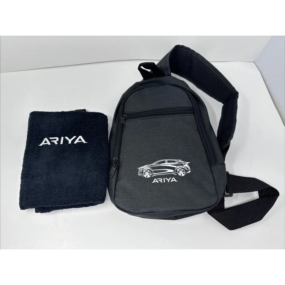 Nissan Arita Shoulder Bag/Crossbody Bag And Microfiber Towel Slingback NEW
